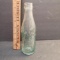 Vintage Lime Cola Embossed Bottle 