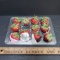 11 Chocolate Covered Strawberries, Food Props, Assorted Designs