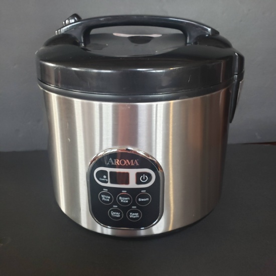 Aroma Rice Cooker, Food Steamer, Works