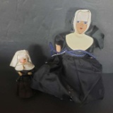 Vintage Nun Doll and Bell