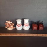 Lot of Vintage Salt and Pepper Shakers