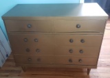Vintage 3 Drawer Wood Dresser For Refinishing