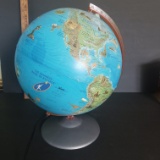 Vintage Globe Lamp, Works