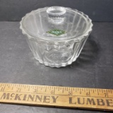 Shannon Crystal Reese Cup Advertising Dish with Lid