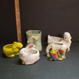 Vintage Planter Lot