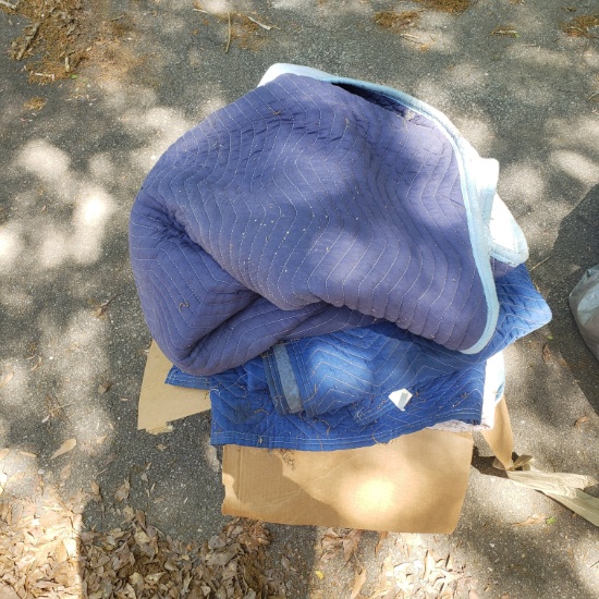 Large Lot of Moving Blankets