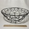 Black Round Wire Basket