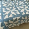 Gorgeous Hand Made Blue & White Quilt