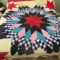 Impressive Vintage Hand Made Star Quilt
