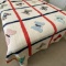 Impressive Vintage Hand Made Butterfly Quilt