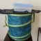 Folding Laundry Hamper, Organizer & Plastic Lidded Bin