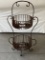 Cool 2-Tier Metal Basket