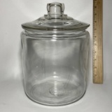 Lidded Glass General Store Style Jar
