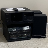 Pioneer File-Type Compact Disc Player PD-F908 & Quasar Stereo-Double Cassette