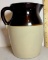 Three Toned Vintage Pottery Pitcher