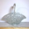 Vintage Pressed Glass Basket