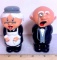 Maid & Butler Talking Salt and Pepper Shakers