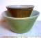 Vintage Pair of Fire King Nesting Bowls