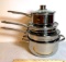 Stainless Steel Pots and Pans Set with Lids