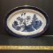 Double Phoenix Nikko Ironstone Japan Blue Willow Platter