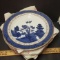 Set of 8 Royal Doulton Fine Porcelain Real Old Willow Blue Plates