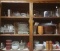 Cabinet Lot of Nice Kitchen Items, Measuring Cups and More