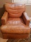 Brandt Leather Chair, Some Wear