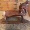 Vintage Wood Rocking Horse