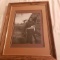 Vintage Framed Picture of Lady In the Great Depression