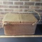 Redmon Vintage Woven Picnic Basket