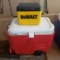 Lot of 2 Coolers, Igloo and Dewalt