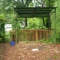 Metal Canopy/Garden Cover with Tin Roof