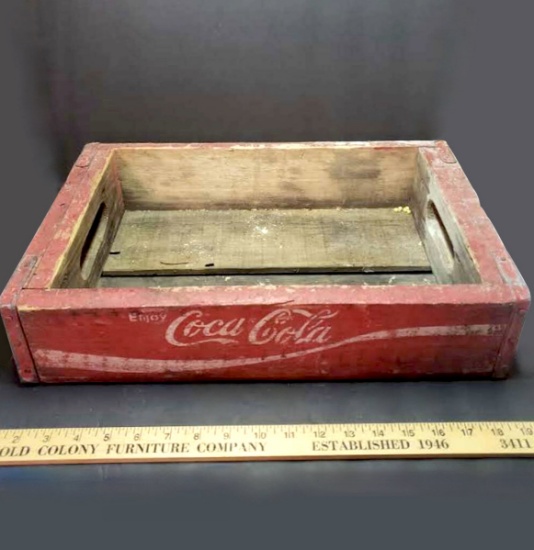 Vintage Wood Coca Cola Crate