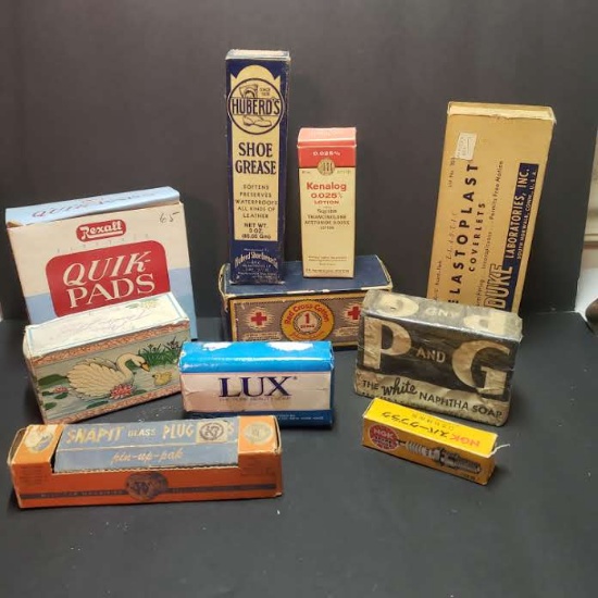 Lot of Vintage Items In Original Boxes