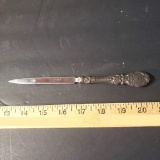 Vintage Reed & Barton Letter Opener with Sterling Silver Handle