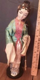 Geisha Girl Doll with Cloth Face