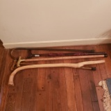 Large Lot of Nice Walking Sticks