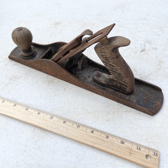 Vintage Stanley Plane with Wooden Handles