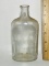 Early “P. Miller Ol Jecor G Ador Ver Christiania” Glass Bottle