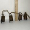 Set of 4 Vintage Metal General Store Door Bells