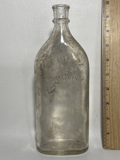 Antique Little Bo-Peep Ammonia Bottle