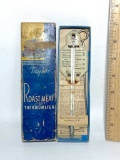 Vintage Taylor Roast Meat Thermometer in Original Box