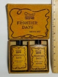 Vintage “Frontier Days” Men’s Set Of After Shave Lotion & After Shave Powder in Original Box