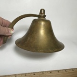 Vintage Brass Perko Dinner Bell