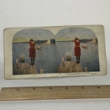 1899 View Master Card “I Wonder If I Can Do It that Way”