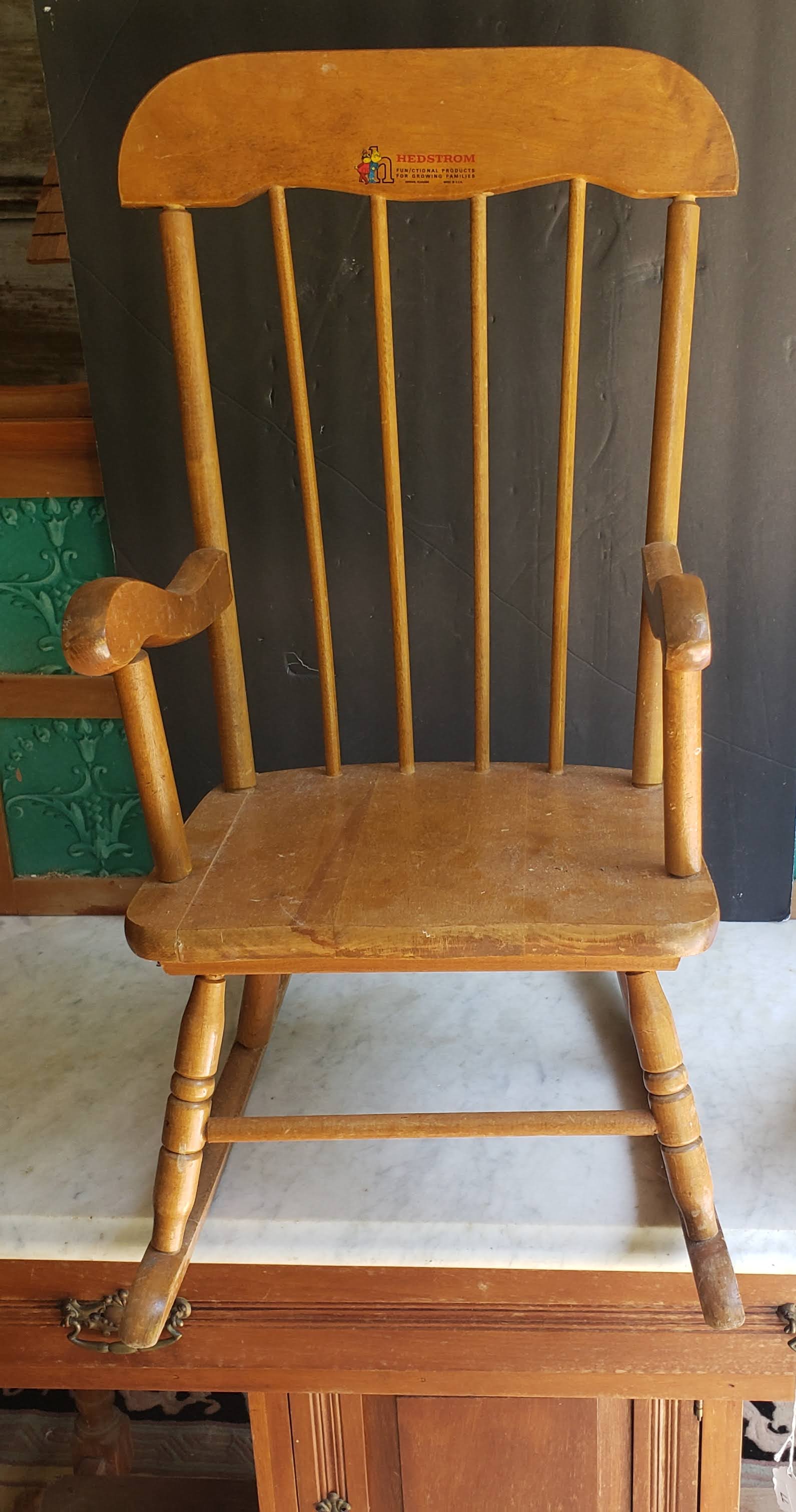 Vintage Child s Hedstrom Rocking Chair Proxibid