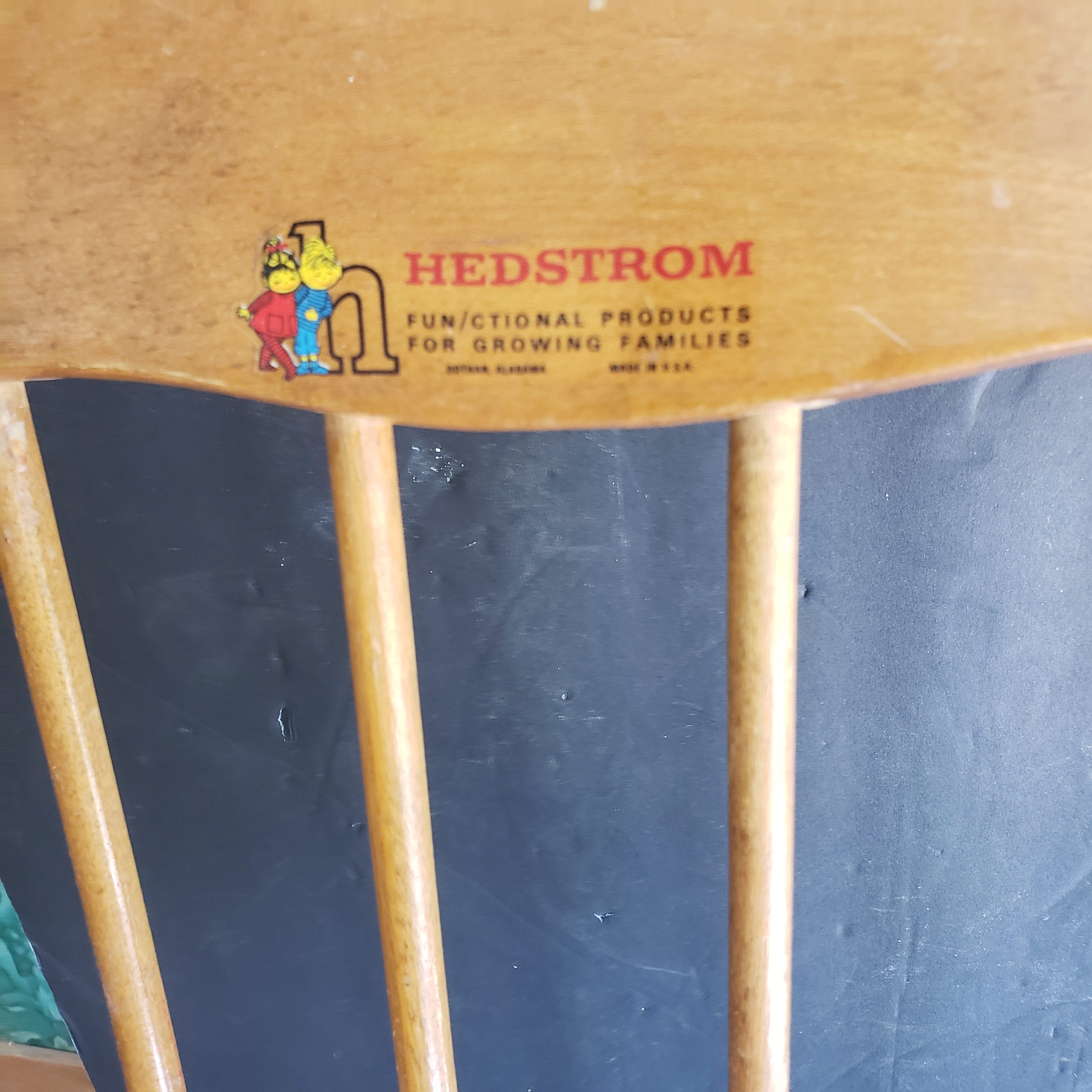 Vintage Child's Hedstrom Rocking Chair | Proxibid