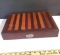 Wooden Butcher's Block with Metal Plate #6