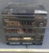 ARS 2 Speed Record Player/Ceramic Cartridge with AM-FM Stereo Receiver/Double Cassette Recorder