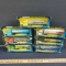 Lot of 7 Diecast Metal and Plastic Highway Movers Transfer Trucks